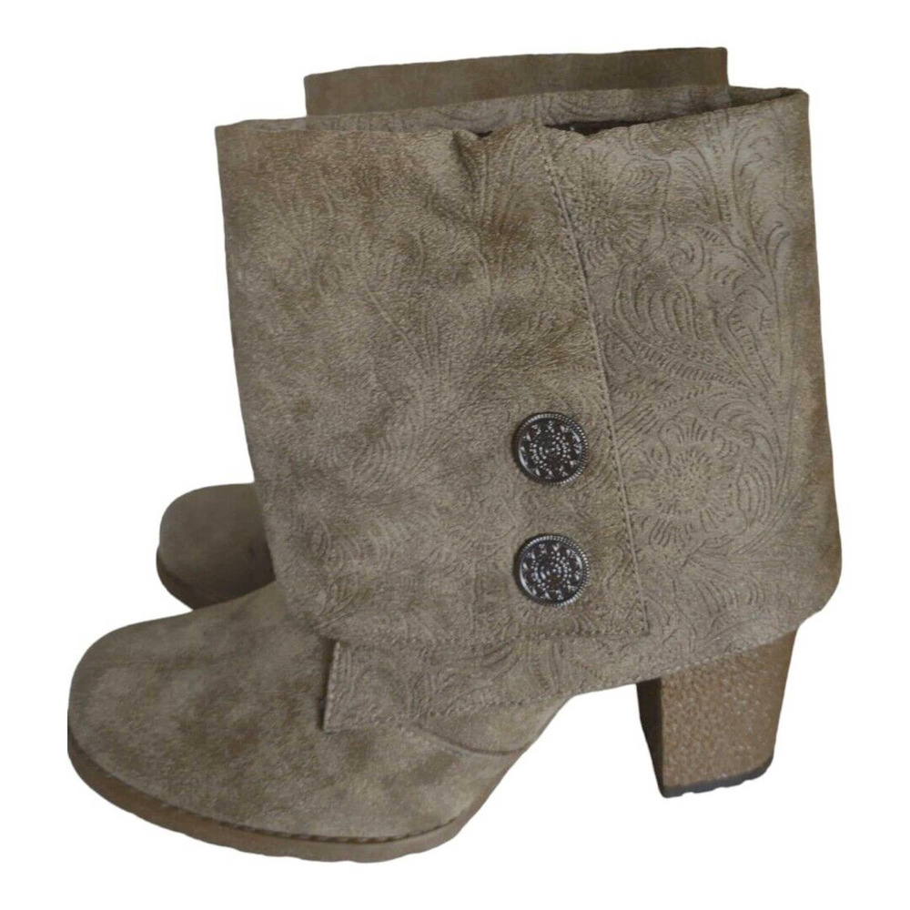 Muk Luks Chris Bootie Women Sz 7 Boots Accessory Clothing  Nwot